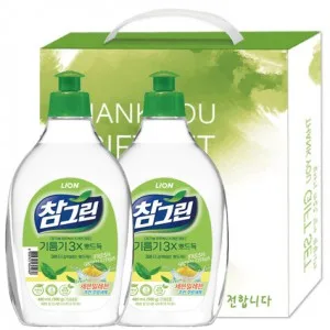 참그린 녹차뽀드득용기2p 선물세트