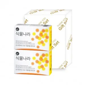 식물나라 캐모마일 비누 2p 선물세트