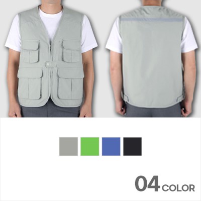반사 야광 안내 스태프조끼 남성 여성 행사 안전 유니폼 L-3XL